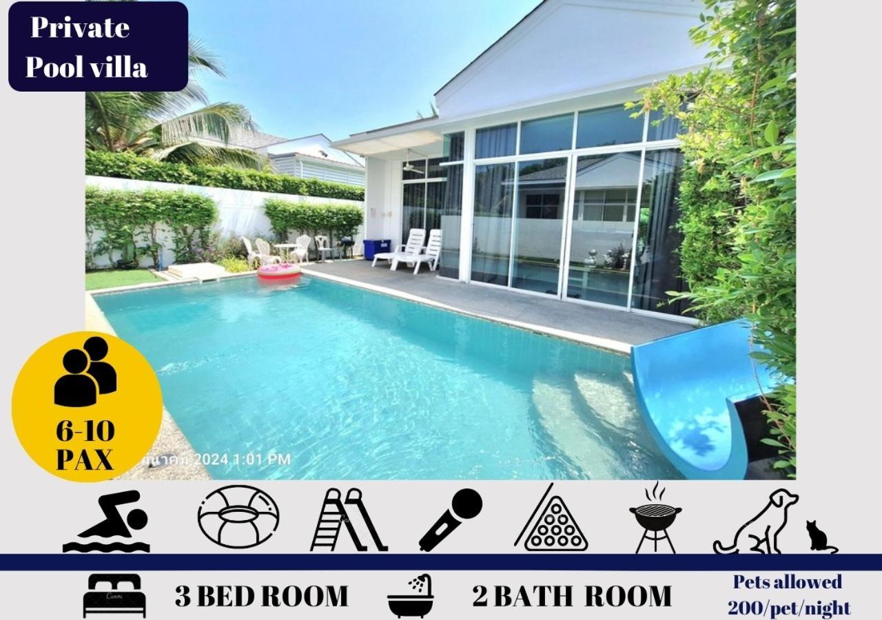 Beachtown Cha-Am Private Poolvilla From Beach 2Km Quarto foto